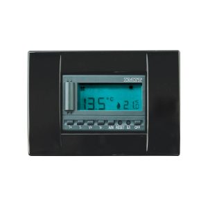 Thermostat D'Ambiance Numérique SILVER TA S - Régulation Chauffage/Refroidissement - Écran LCD - Algorithme TPI
